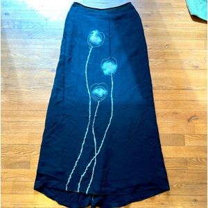 BCBG MaxAziria Maxi 100% Silk Skirt